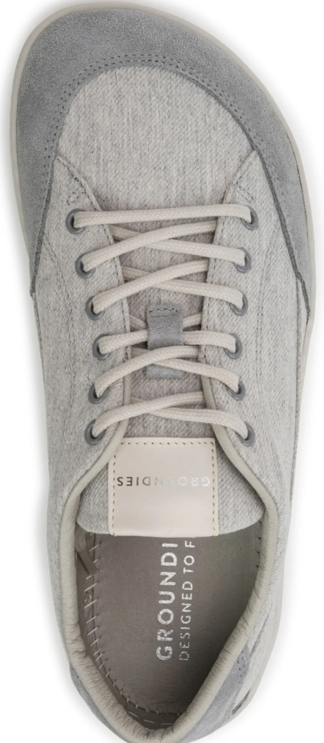 Groundies ~ (W) Amsterdam LowCut Sneaker GO1+ ~ Light Grey