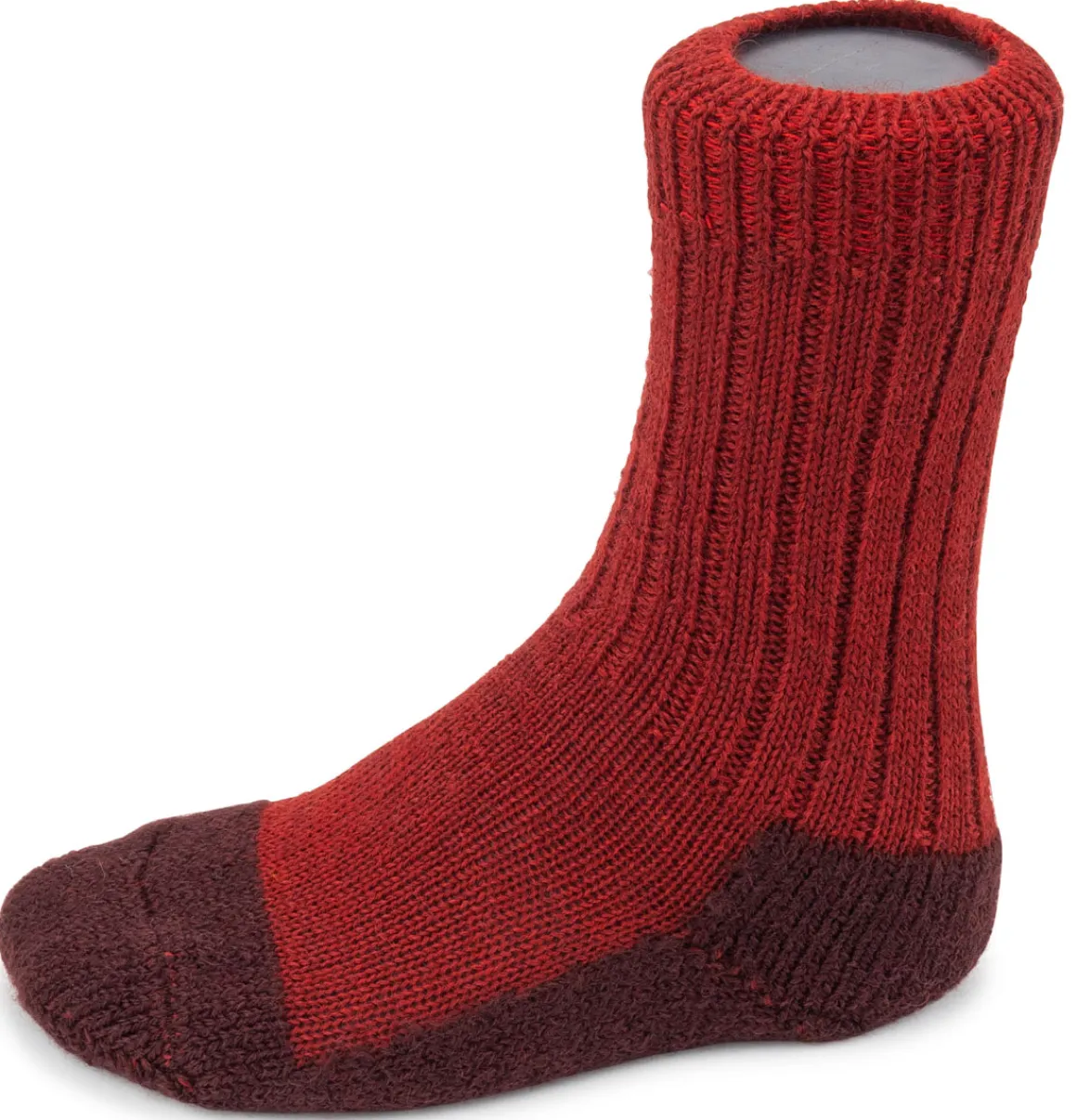 Hirsch Natur Kids ~ Trekking-Socke ~ mohn/andorra