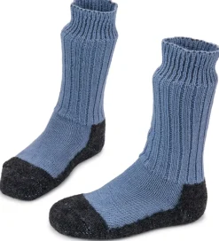 Hirsch Natur Kids ~ Trekking-Socke ~ gewitter/sky