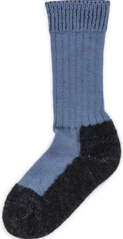 Hirsch Natur Kids ~ Trekking-Socke ~ gewitter/sky