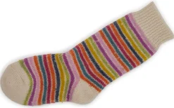 Hirsch Natur Kids ~ Vollplüsch-Socke ~ Ringel Natur