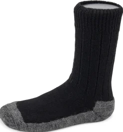 Hirsch Natur ~ Trekking-Socke ~ schwarz/anthrazit