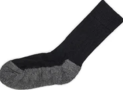 Hirsch Natur ~ Trekking-Socke ~ schwarz/anthrazit