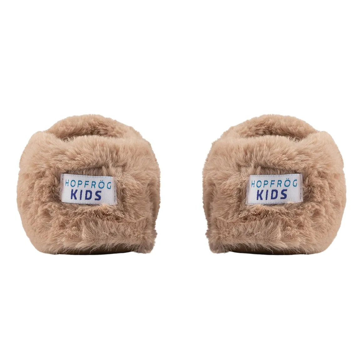 HopFrög ~ Furry Furry Hausschuh ~ Beige