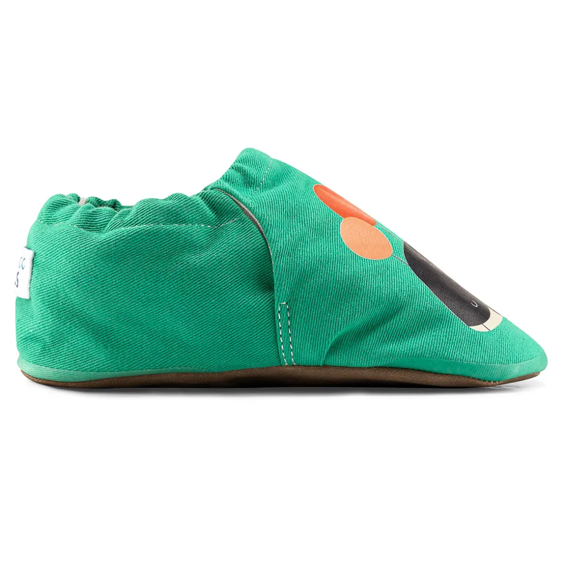 HopFrög ~ Smart Booties Hyper Hausschuh ~ Whale Green