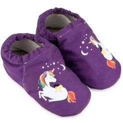 HopFrög ~ Smart Booties Hyper Hausschuh ~ Unicorn Purple
