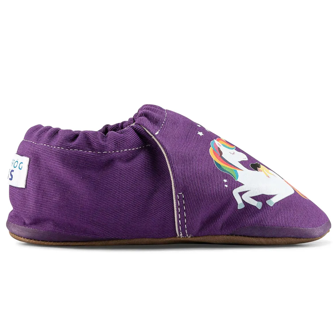 HopFrög ~ Smart Booties Hyper Hausschuh ~ Unicorn Purple