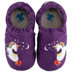 HopFrög ~ Smart Booties Hyper Hausschuh ~ Unicorn Purple