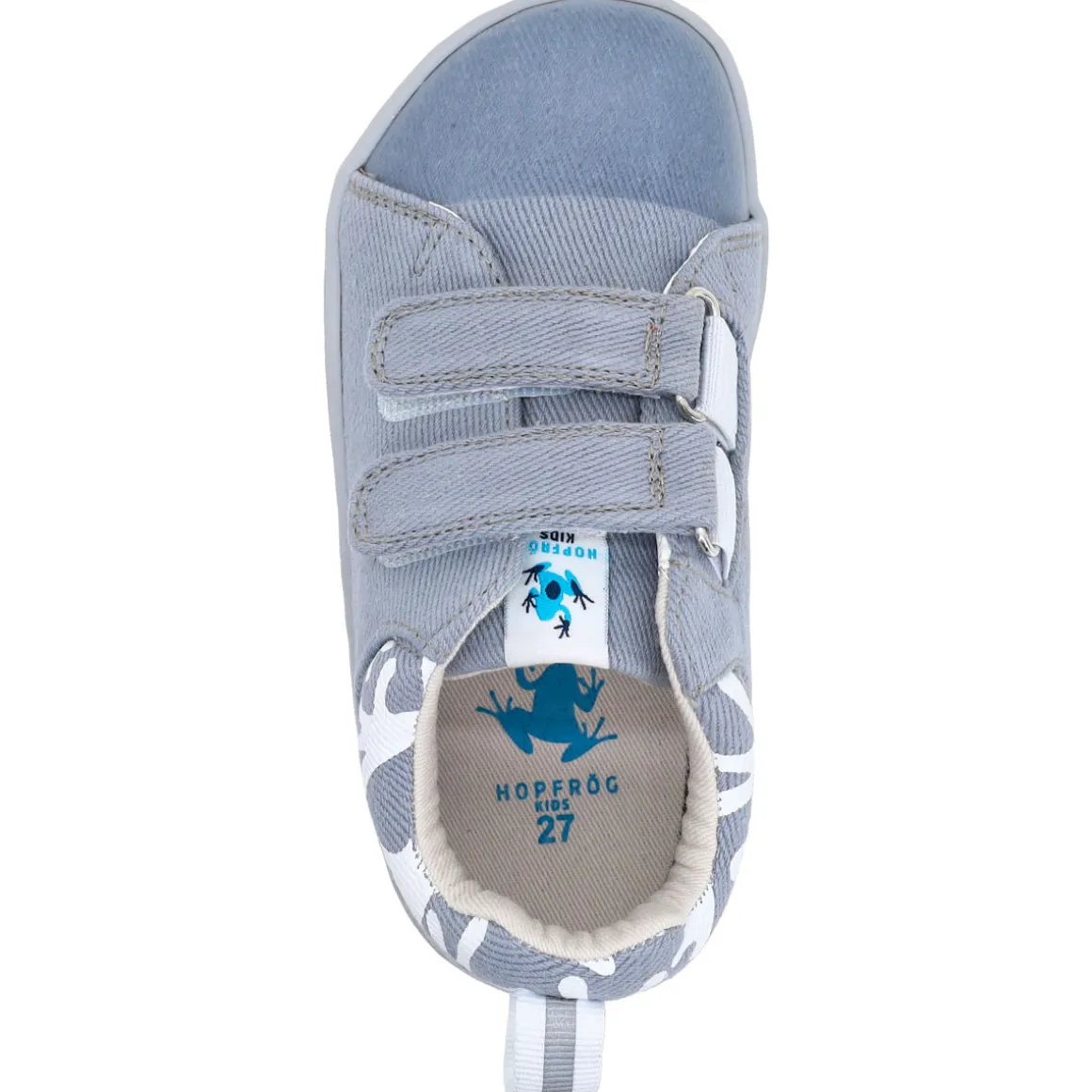 HopFrög ~ Smart Walker Canvas Play Sneaker ~ Gray
