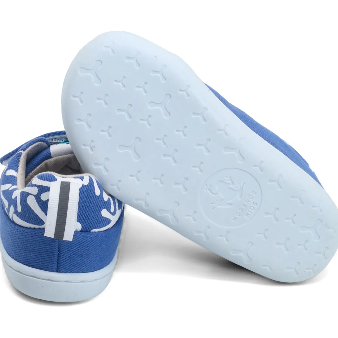 HopFrög ~ Smart Walker Canvas Play Sneaker ~ Blue/Violet