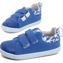 HopFrög ~ Smart Walker Canvas Play Sneaker ~ Blue/Violet