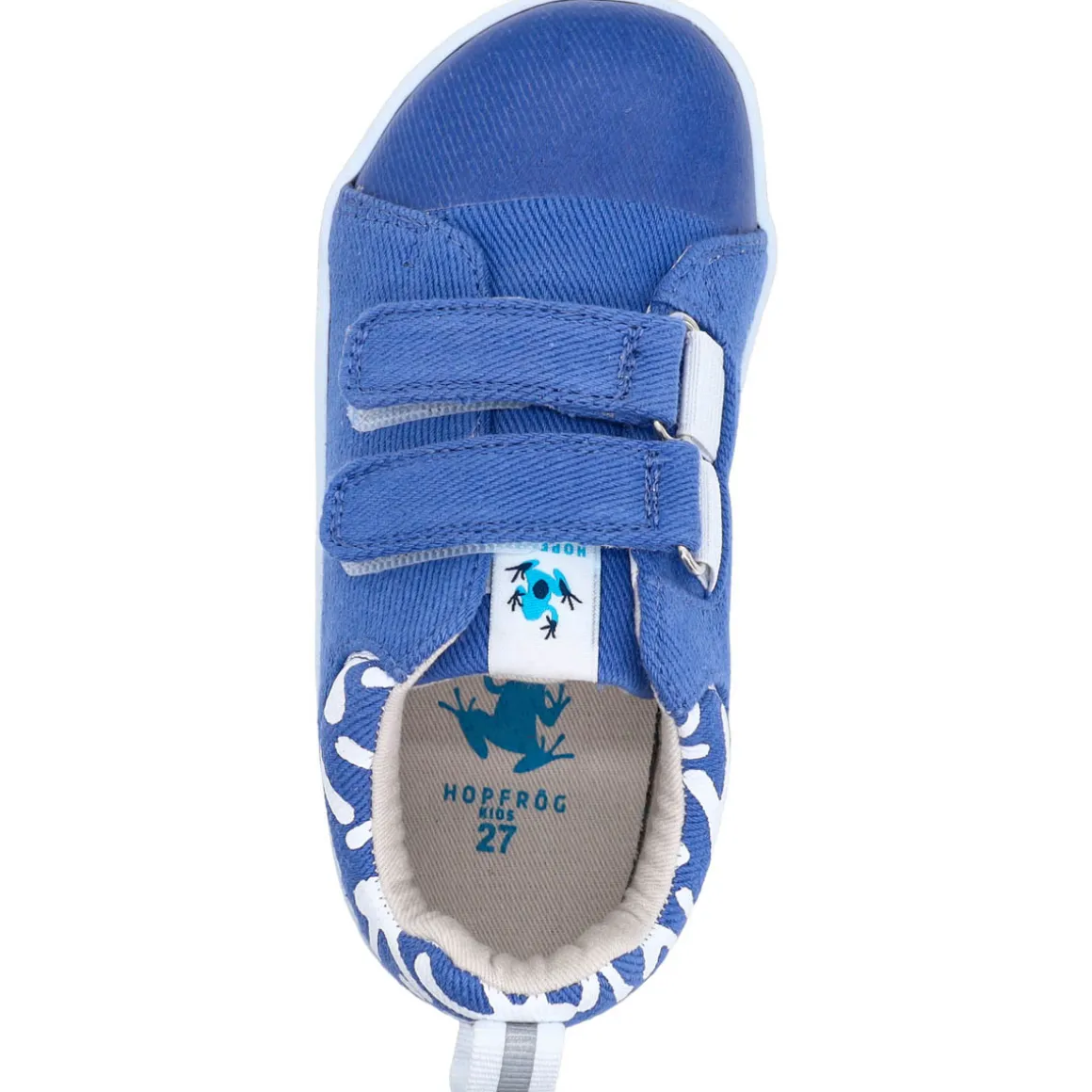 HopFrög ~ Smart Walker Canvas Play Sneaker ~ Blue/Violet
