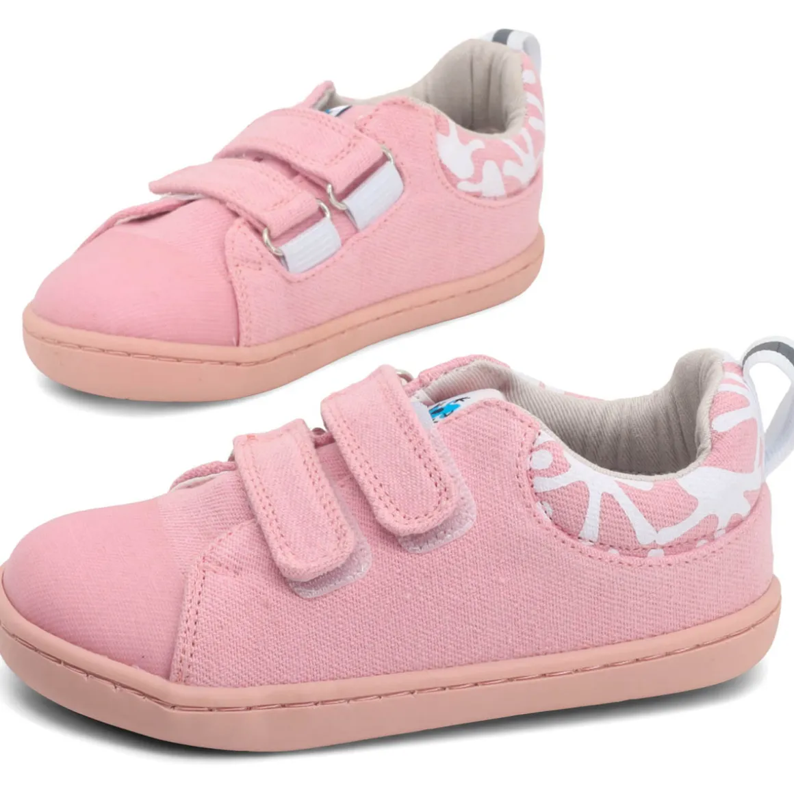 HopFrög ~ Smart Walker Canvas Play Sneaker ~ Pink