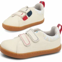 HopFrög ~ Smart Walker Canvas Play Sneaker ~ Off White