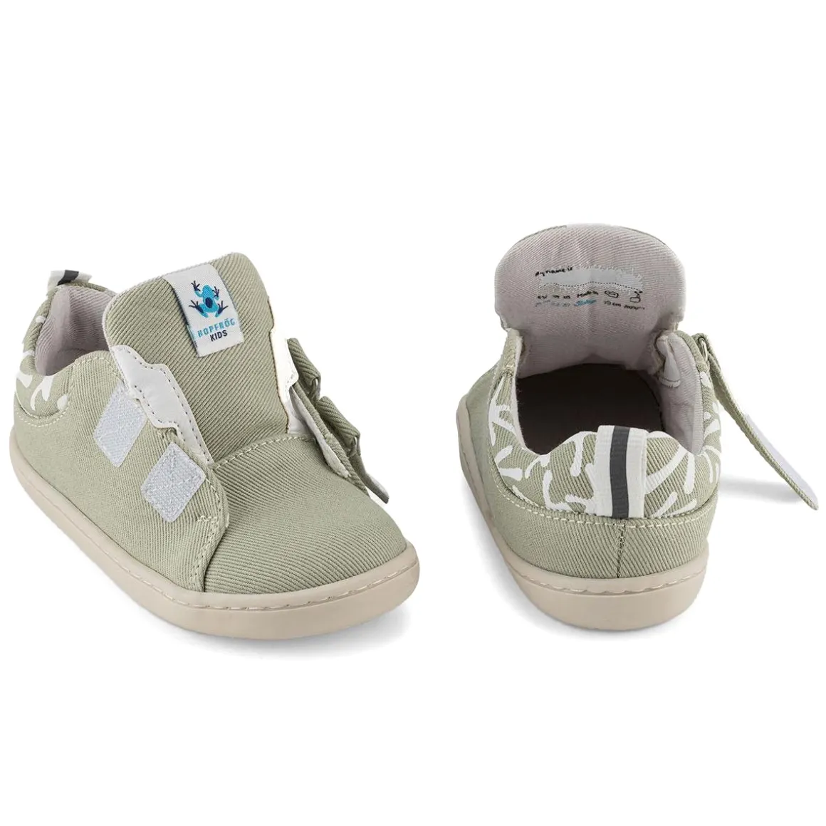 HopFrög ~ Smart Walker Canvas Sneaker ~ Sea Green