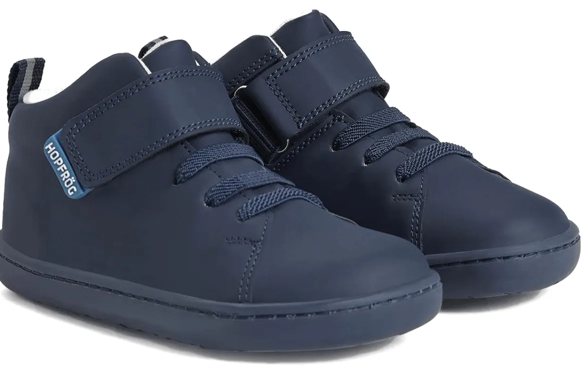 HopFrög ~ Smart Walker HighTop Sneaker Vegan ~ Navy