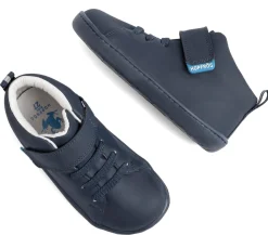 HopFrög ~ Smart Walker HighTop Sneaker Vegan ~ Navy