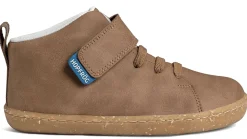 HopFrög ~ Smart Walker HighTop Sneaker Vegan ~ Brown Oak
