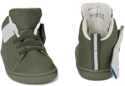 HopFrög ~ Smart Walker HighTop Sneaker Vegan ~ Khaki