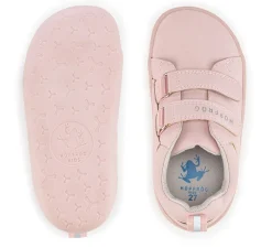HopFrög ~ Smart Walker Junior Sneaker Vegan ~ Super Matt Pink
