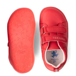 HopFrög ~ Smart Walker Junior Sneaker Vegan ~ Red Light