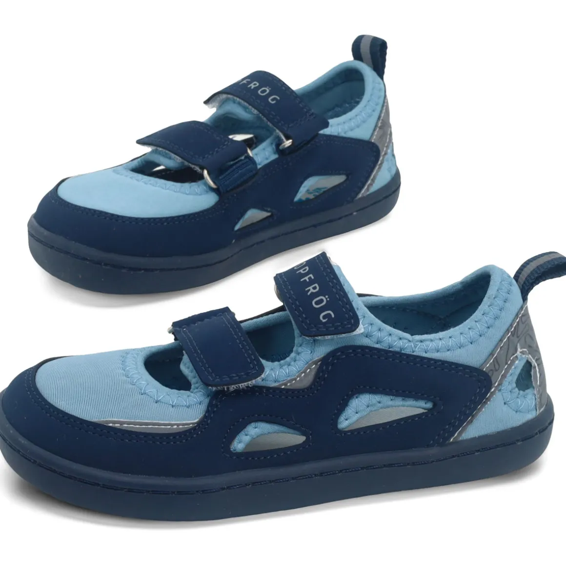HopFrög ~ Smart Walker Outdoor Sandale ~ Blue Duo