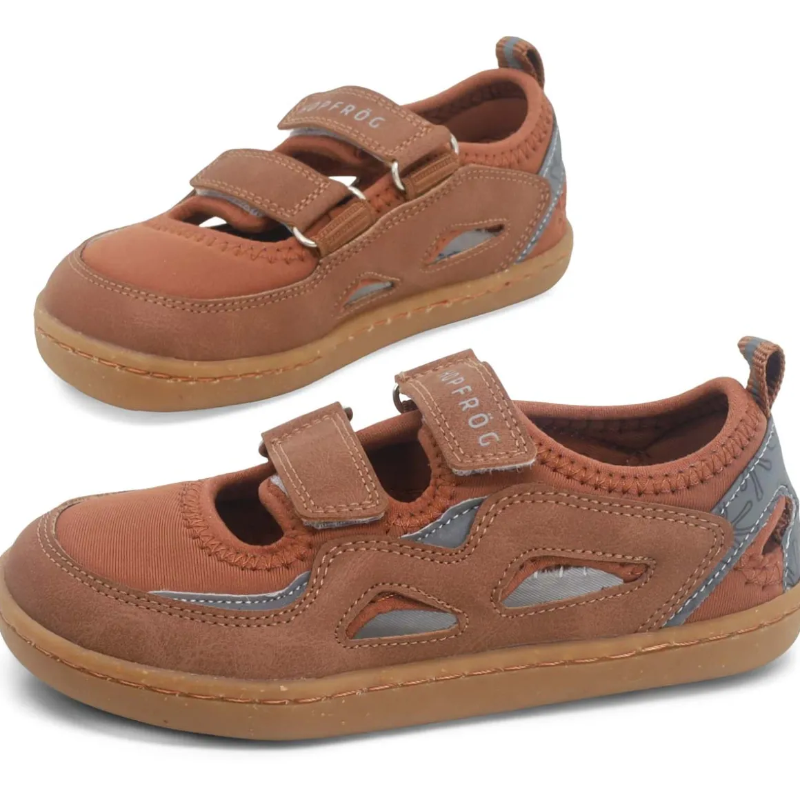 HopFrög ~ Smart Walker Outdoor Sandale ~ Brown Duo
