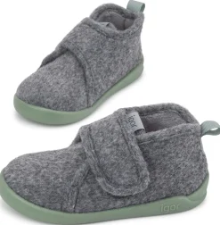 Igor ~ Homie Fleece Hausschuh ~ Grau/Grün