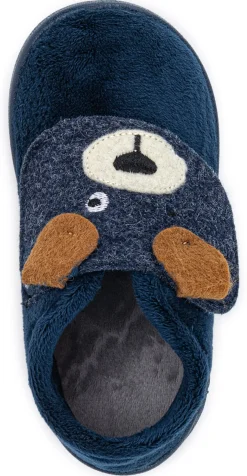 Igor ~ Homie Plüsch Hausschuh ~ Bär Blau