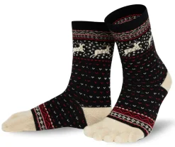 Knitido ~ Hossa Cotton & Merino ~ Schwarz & Beige