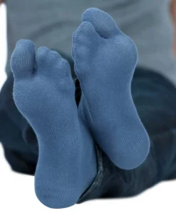 Knitido ~ Tabi Kurzsocke ~ Blau