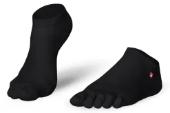 Knitido ~ Track & Trail Ultralite Fresh Sneakersocke ~ Schwarz