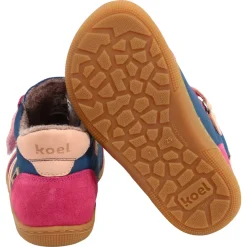 Koel bare ~ Daniel 2.0 MidCut Sneaker Wollfleece + Tex ~ Fuchsia