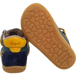 Koel bare ~ Daniel 2.0 MidCut Sneaker Wollfleece + Tex ~ Blue