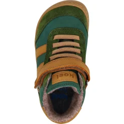 Koel bare ~ Daniel 2.0 MidCut Sneaker Wollfleece + Tex ~ Green