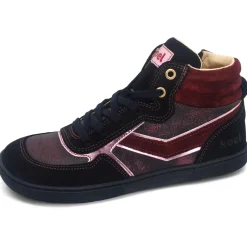 Koel bare ~ Danish MidCut Sneaker ~ Fantasy Bordo