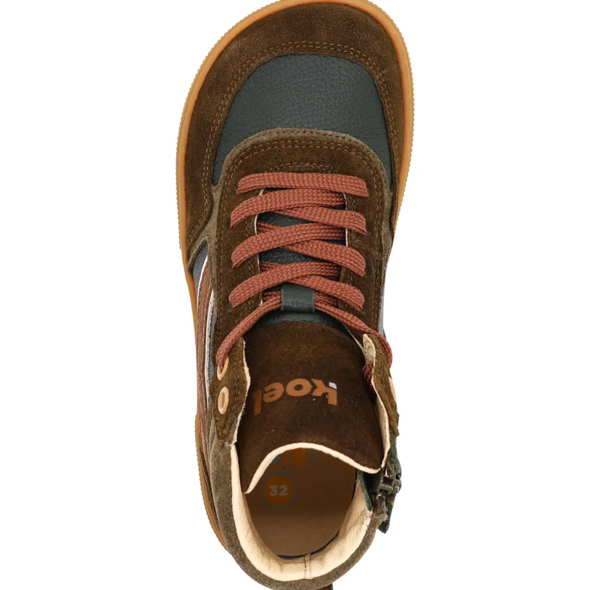 Koel bare ~ Danish MidCut Sneaker ~ Green