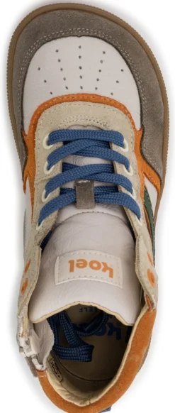 Koel bare ~ Danish MidCut Sneaker ~ Orange