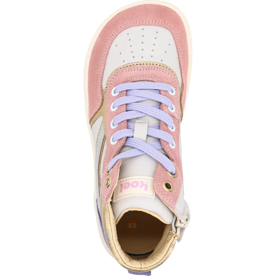 Koel bare ~ Danish MidCut Sneaker ~ Pink
