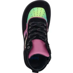 Koel bare ~ Danish MidCut Sneaker ~ Purple Rainbow