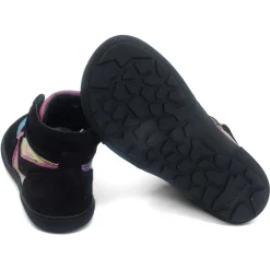 Koel bare ~ Danish MidCut Sneaker ~ Purple Rainbow