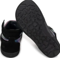 Koel bare ~ Danish MidCut Sneaker ~ Purple Rainbow
