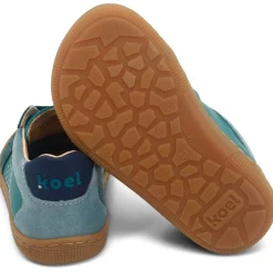 Koel bare ~ Dion Leder MidCut Schnürer ~ Turquoise