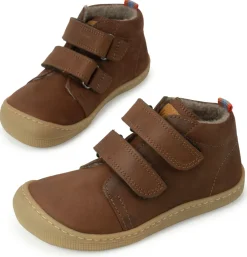 Koel bare ~ Don MidCut Klettschuh Wollfleece ~ Chocolate