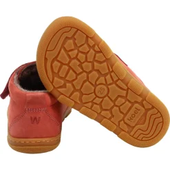 Koel bare+ ~ Kari MidCut Klettschuh Wollfleece ~ Blossom