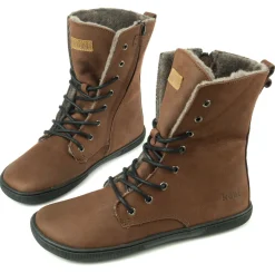 Koel bare |mid ~ Faro Schnürstiefel Winter ~ Chocolate