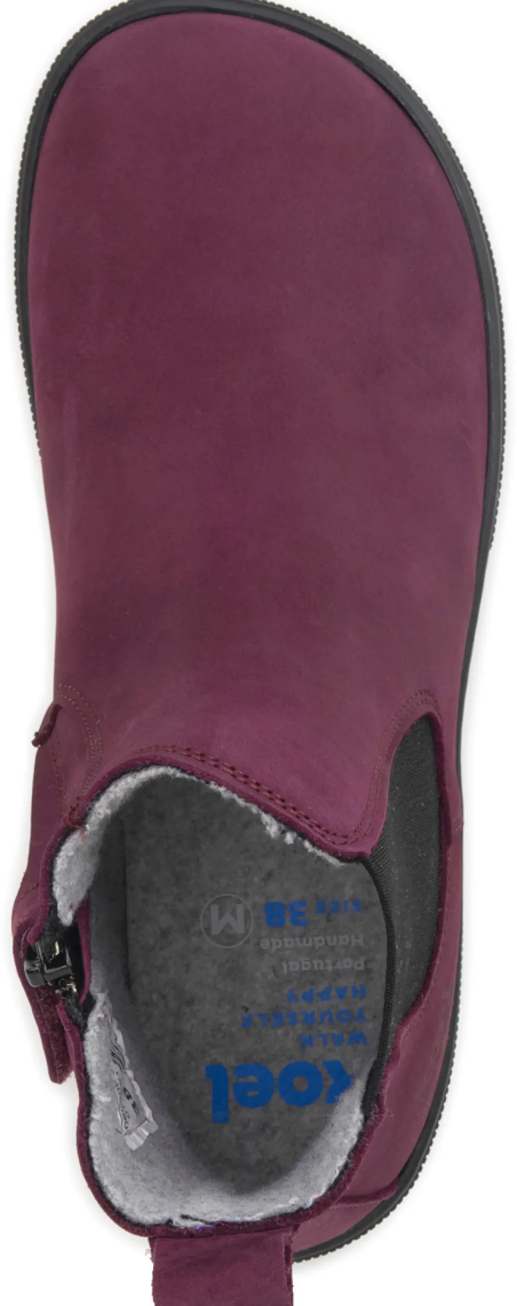 Koel bare |mid ~ Filas Chelsea Boot Wollfleece ~ Bordeaux