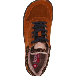 Koel bare |mid ~ Francie LowCut Sneaker + Wollfleece ~ Cognac