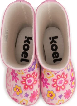 Koel ~ Gummistiefel ~ Blumen Pink