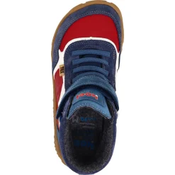 Koel outdoor |kid ~ Rami HighCut Wollfleece + Tex ~ Blue & Red